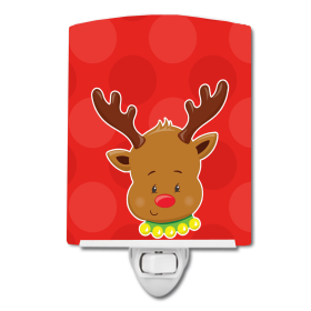 Christmas Reindeer #1  C Styles Ceramic Night Light
