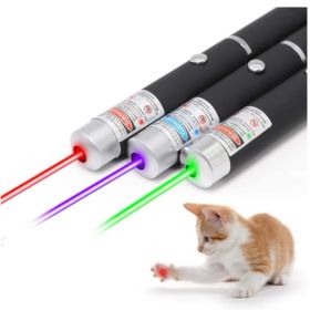 3 Packs 900Mile Laser Pointer Pen Green Blue Red Light Visible Beam Lazer