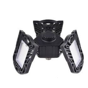 General Deformable Lamp Garage Light Radar Warehouse Industrial Lamp Home Lighting High Intensity (Option: White 80W)