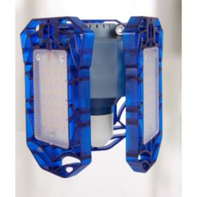 General Deformable Lamp Garage Light Radar Warehouse Industrial Lamp Home Lighting High Intensity (Option: New Blue 60W)