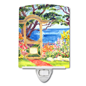 S Styles Ceramic Night Light (Color: Seaside, size: 4 x 6)