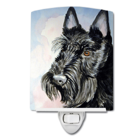 S Styles Ceramic Night Light (Color: Scottish Terrier, size: 4 x 6)