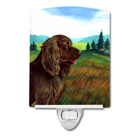 S Styles Ceramic Night Light (Color: Sussex Spaniel, size: 4 x 6)