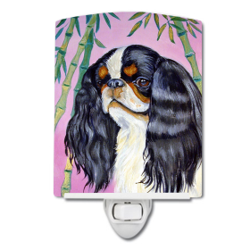E Styles Ceramic Night Light (Color: Toy Spaniel, size: 4 x 6)