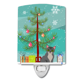 A Styles Ceramic Night Light (Color: Asian Cat, size: 4 x 6)