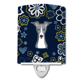 B Styles Ceramic Night Light (Color: Italian Greyhound, size: 4 x 6)