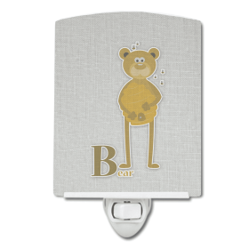 A Styles Ceramic Night Light (Color: Bears, size: 4 x 6)