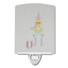 A Styles Ceramic Night Light (Color: Unicorns, size: 4 x 6)