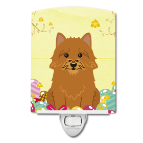 E Styles Ceramic Night Light (Color: Norwich Terrier, size: 4 x 6)