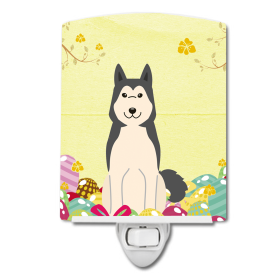 E Styles Ceramic Night Light (Color: West Siberian Laika Spitz, size: 4 x 6)