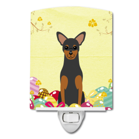 E Styles Ceramic Night Light (Color: Manchester Terrier, size: 4 x 6)