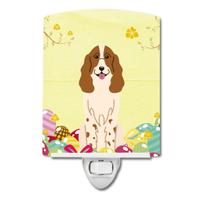 E Styles Ceramic Night Light (Color: Russian Spaniel, size: 4 x 6)