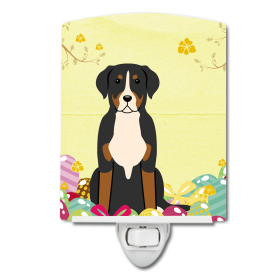 E Styles Ceramic Night Light (Color: Greater Swiss Mountain Dog, size: 4 x 6)
