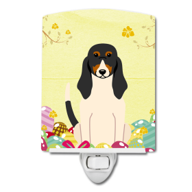 E Styles Ceramic Night Light (Color: Swiss Hound, size: 4 x 6)