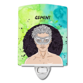 G Styles Ceramic Night Light (Color: Gemini, size: 4 x 6)