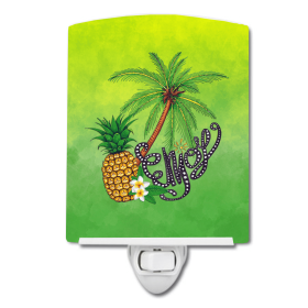 S Styles Ceramic Night Light (Color: Summer - Summer Enjoy, size: 4 x 6)