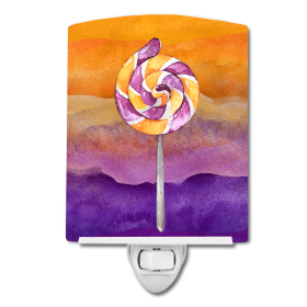 H Styles Ceramic Night Light (Color: Sucker Lollipop, size: 4 x 6)