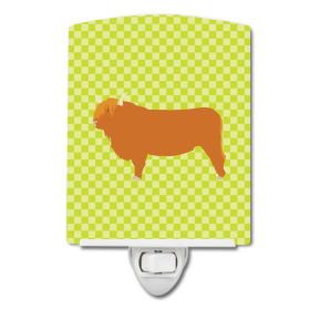 H Styles Ceramic Night Light (Color: Cows - Highland Cow, size: 4 x 6)