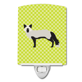 S Styles Ceramic Night Light (Color: Foxes, size: 4 x 6)