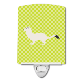 S Styles Ceramic Night Light (Color: Stoat Short-tailed Weasel, size: 4 x 6)