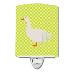 S Styles Ceramic Night Light (Color: Geese - Sebastopol Goose, size: 4 x 6)