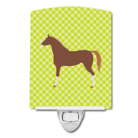 H Styles Ceramic Night Light (Color: Horse - Hannoverian Horse, size: 4 x 6)