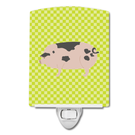 G Styles Ceramic Night Light (Color: Pigs - Gloucester Old Spot Pig, size: 4 x 6)