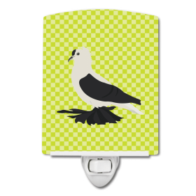 S Styles Ceramic Night Light (Color: Doves & Pigeons - Saxon Fairy Swallow Pigeon, size: 4 x 6)