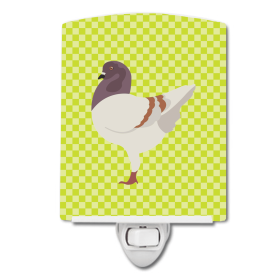 G Styles Ceramic Night Light (Color: Doves & Pigeons - German Modena Pigeon, size: 4 x 6)