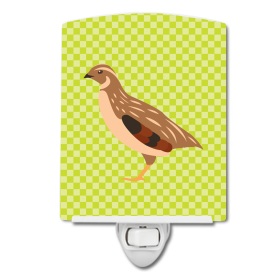 G Styles Ceramic Night Light (Color: Quail - Golden Phoenix Quail, size: 4 x 6)