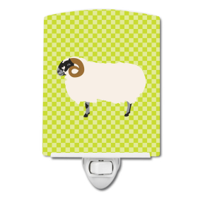 S Styles Ceramic Night Light (Color: Sheep - Scottish Blackface Sheep, size: 4 x 6)