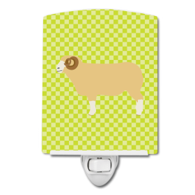 H Styles Ceramic Night Light (Color: Sheep - Horned Dorset Sheep, size: 4 x 6)