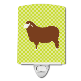 M Styles Ceramic Night Light (Color: Sheep - Merino Sheep, size: 4 x 6)