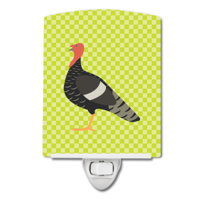 M Styles Ceramic Night Light (Color: Turkeys - Marragansett Turkey, size: 4 x 6)