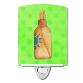 M Styles Ceramic Night Light (Color: Message in a Bottle, size: 4 x 6)