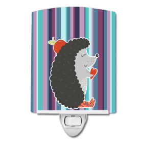 H Styles Ceramic Night Light (Color: Hedgehogs, size: 4 x 6)