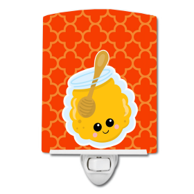 H Styles Ceramic Night Light (Color: Jar Face, size: 4 x 6)