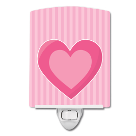 H Styles Ceramic Night Light (Color: Pink, size: 4 x 6)