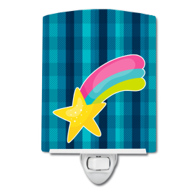 M Styles Ceramic Night Light (Color: Shooting Star, size: 4 x 6)