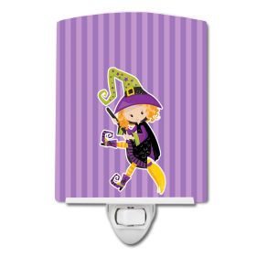 H Styles Ceramic Night Light (Color: Witch Ceramic, size: 4 x 6)