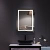 4 Size Bathroom LED Vanity Mirror Wall Mounted Makeup Mirror with Light (Horizontal/Vertiacl)