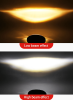 45W-led engineering vehicle spotlight light.  Excavator off-road vehicle, Wrangler focus flood laser light, high beam, harvester Hummer Jeep pickup La